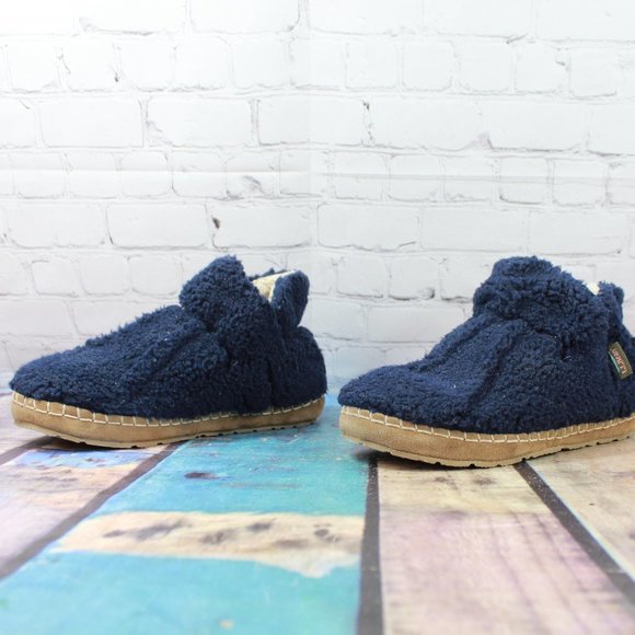 LL BEAN Pile Fleece Cozy Bootie Slippers Size 8 - Picture 3 of 9